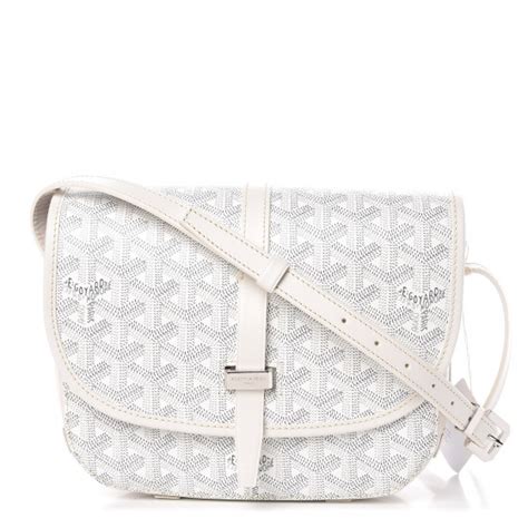 small white goyard bag|Goyard belvedere pm price 2023.